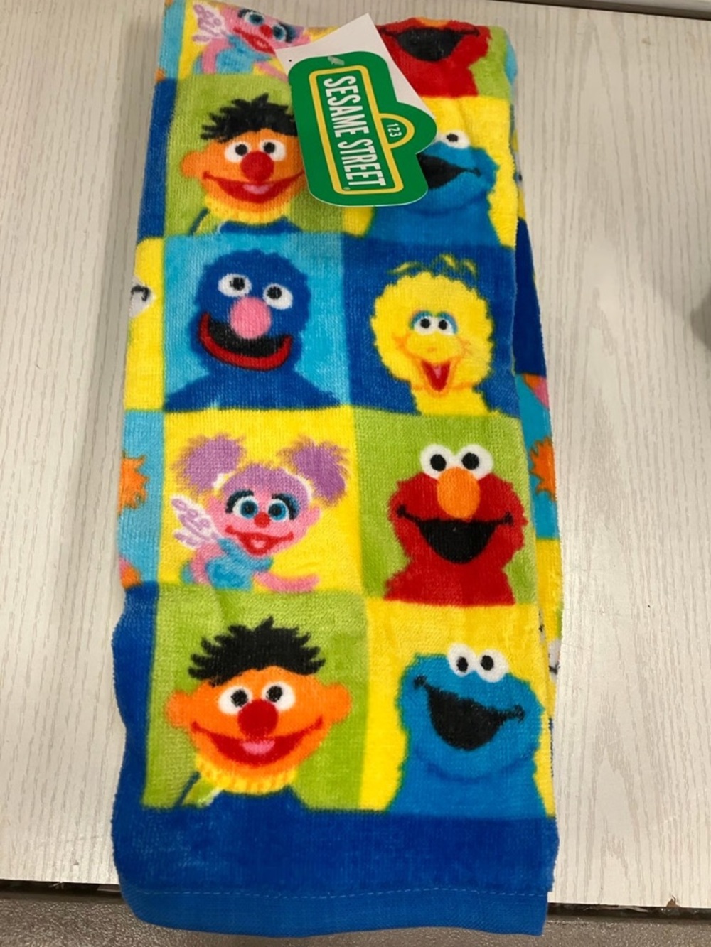 Sesame Street Set of 2 Multicoloured Kitchen Towel